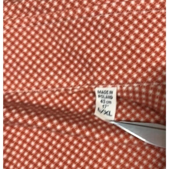Emanuel Berg Shirt Mens L/XL 17 Red White Modern Fit Stretch Button Up Dress - Picture 4 of 11